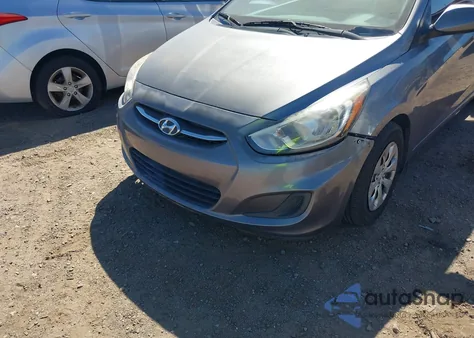 2015 Hyundai Accent Gs from USA, damaged, VIN KMHCT5AE2FU212374